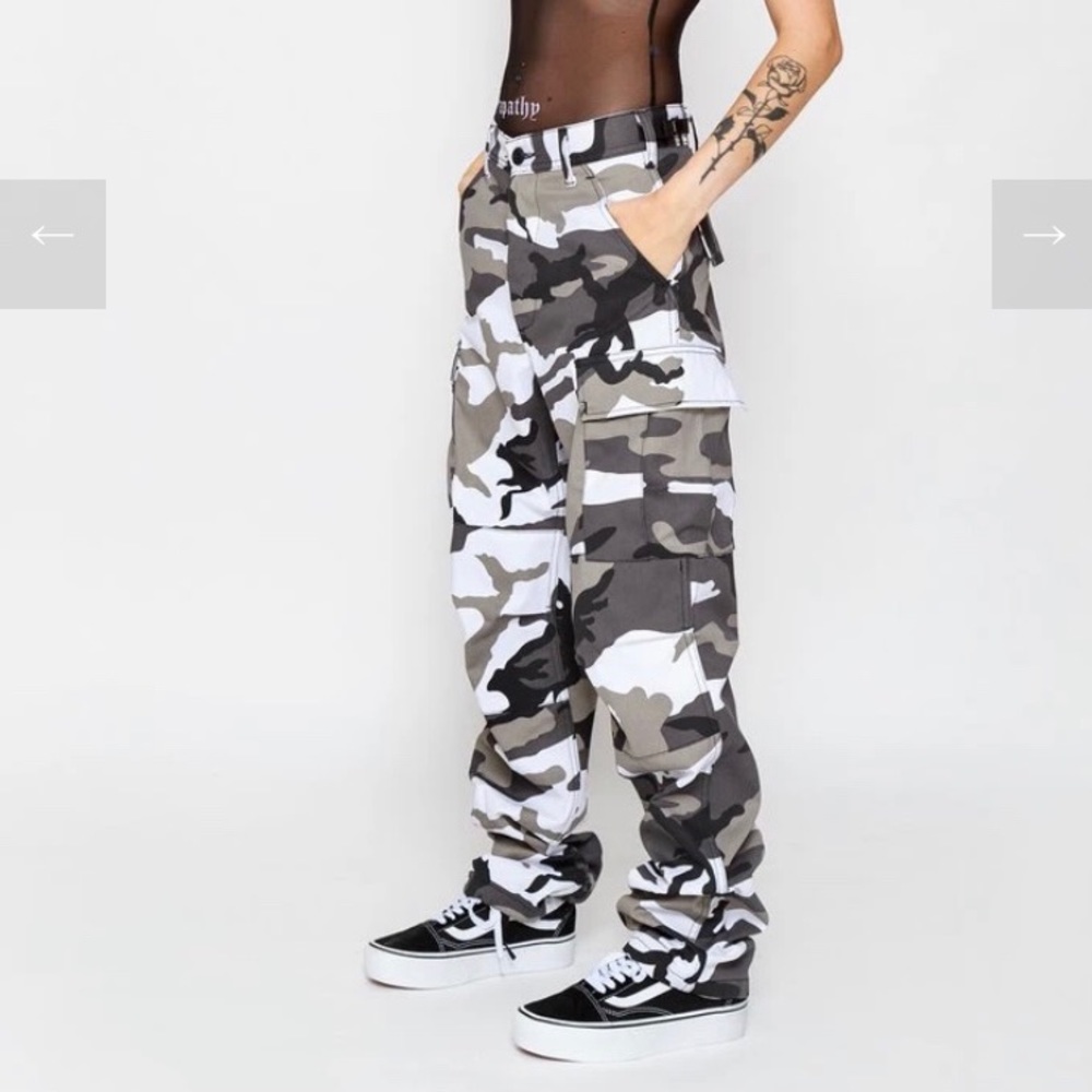 Goodbye Bread Camo Cargo Pants - image 1